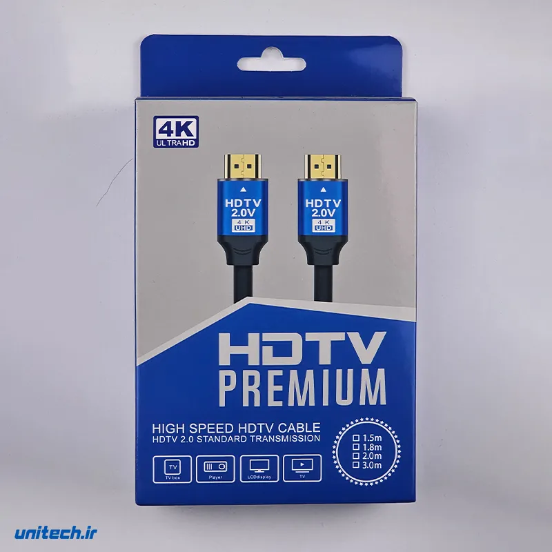 کابل HDMI مدل HDTV 4K YejwIb